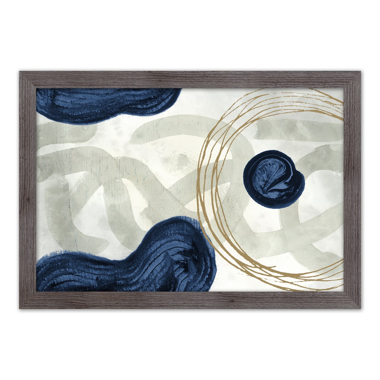 Chic Urban Abstract Framed Print Wall Hanging